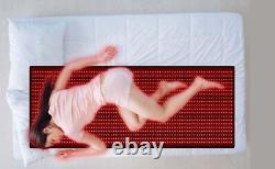 Grand tapis de thérapie par la lumière rouge infrarouge proche pour soulager la douleur et affiner tout le corps