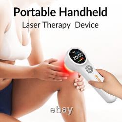 LLLT Laser à faible niveau 24pcs Dispositifs de thérapie par diode Relaxation musculaire Douleur nerveuse