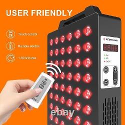 Lampe LED de qualité clinique à double puce 660nm 850nm rouge proche infrarouge panneau haute puissance
