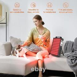 Lampe LED de qualité clinique à double puce 660nm 850nm rouge proche infrarouge panneau haute puissance