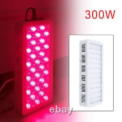 Lampe de soulagement de la douleur au panneau de lumière rouge thérapeutique à LED pour le corps entier avec lumière infrarouge proche de 300W.