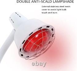 Lampe thérapeutique à infrarouge rouge 2PCS IR pour soulager la douleur sur pied de lampe de sol