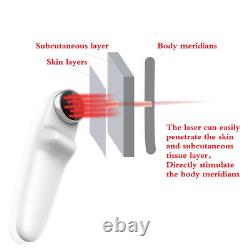 Laser froid LLLT puissant à main pour le soulagement de la douleur avec laser 808nm+650nm