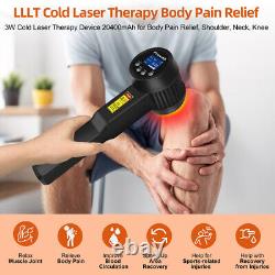 Lasers Froids pour Usage Domestique : Traitement Laser 3W pour la Guérison des Blessures de Déchirure de Ligament