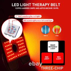 Led 880nm Infrarouge 600nm Red Light Therapy Pour Knee & Elbow Pain Relief Wrap Pad