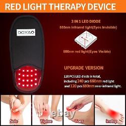 Led Infrared Red Light Therapy Pantoufle Pour Neuropathie Du Pied Douleur Relief 1 Paire