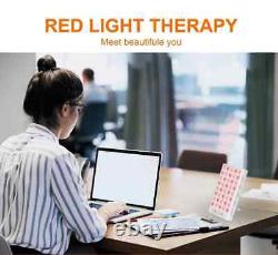 Longueurs d'onde de thérapie par la lumière rouge 630+660+810+850 Panneau portable Meilleure thérapie