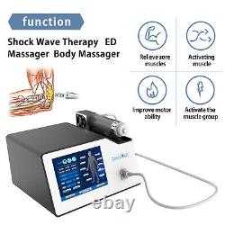 Machine à ondes de choc électromagnétiques ED Thérapie par ondes de choc pour le soulagement de la douleur physique.