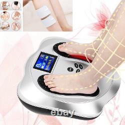 Machine de massage des pieds par circulation EMS Tens Booster avec thérapie des jambes et télécommande