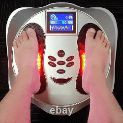 Machine de massage des pieds par circulation EMS Tens Booster avec thérapie des jambes et télécommande