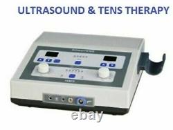 Machine de soulagement de la douleur par thérapie combinée d'ultrasons, de thérapie par électrothérapie.