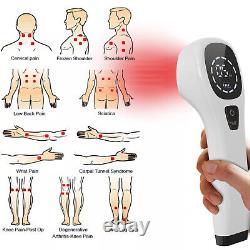 Machine de thérapie au laser Lumière rouge puissante pour soulager la douleur chez les vétérinaires et les humains LLLT 808nm US