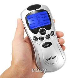 Machine de thérapie numérique à piles, masseur à impulsion électronique, stimulateur musculaire