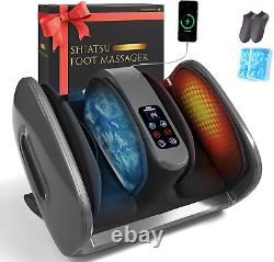 Massager de Pieds Électrique avec Thérapie Chaleur et Glace, Soulagement de la Douleur de Fasciite Plantaire