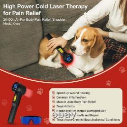 Massager thérapeutique par laser infrarouge haute puissance 8W lllt pour douleurs musculaires profondes