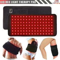 Matelas à rayons infrarouges pour tout le corps, coussin de thérapie par lumière rouge LED, soulagement de la douleur musculaire du dos
