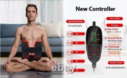 Matelas à rayons infrarouges pour tout le corps, coussin de thérapie par lumière rouge LED, soulagement de la douleur musculaire du dos