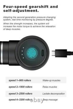 Mini pistolet de massage électrique de muscle de poche pour le soulagement de la douleur au cou et la relaxation du corps