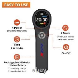 Nouveau Dispositif de Thérapie au Laser Froid ZJZK 1760mW 16660nm 4810nm 4980nm pour Soulager la Douleur