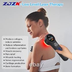 Nouveau dispositif de thérapie au laser froid ZJZK 1760mW 16660nm 4810nm 4980nm pour soulager la douleur