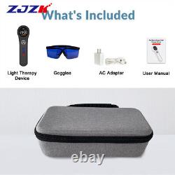 Nouveau dispositif de thérapie au laser froid ZJZK 1760mW 16660nm 4810nm 4980nm pour soulager la douleur