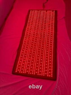 Nouvelle taille large Dispositif de tapis physique de thérapie à la lumière rouge pour perdre du poids sur tout le corps