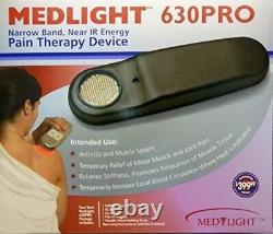 Nouvelle thérapie de soulagement de la douleur par la lumière rouge Medlight 630Pro pour les douleurs musculaires et articulaires.