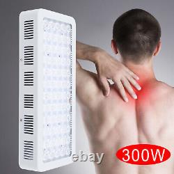 Panneau de luminothérapie LED corporelle complète de 300W, rouge infrarouge proche anti-âge, soulagement de la douleur