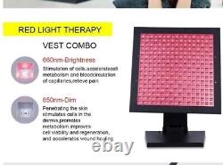 Panneau lumineux thérapeutique LED rouge infrarouge proche SGROW 150W modèle mince 2023 monté