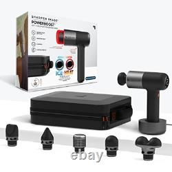 Pistolet de massage profond chaud et froid Powerboost Pro+ de Sharper Image SCELLÉ
