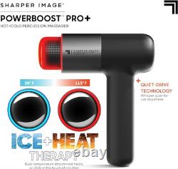 Pistolet de massage profond chaud et froid Powerboost Pro+ de Sharper Image SCELLÉ
