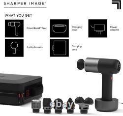 Pistolet de massage profond chaud et froid Powerboost Pro+ de Sharper Image SCELLÉ