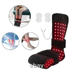 Pour le soulagement de la douleur au pied, dispositif de chaussure de thérapie à la lumière rouge LED de 660nm et 850nm avec mode pulsé.