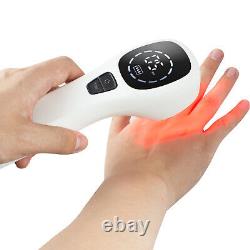 Powerful 4x808nm Pain Relief Cold Laser Therapy Device Human/vet Pain Relief