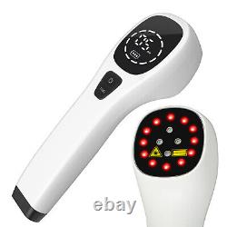Powerful 4x808nm Pain Relief Cold Laser Therapy Device Human/vet Pain Relief