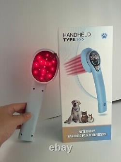Puissant appareil de thérapie au laser froid 4808 pour soulager la douleur de l'arthrite articulaire chez les animaux de compagnie, chien.