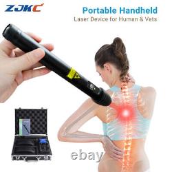 Puissant stylo laser de thérapie par acupuncture 200mW 808nm pour le traitement de la douleur chez les humains et les animaux de compagnie.