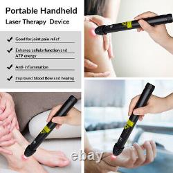 Puissant stylo laser de thérapie par acupuncture 200mW 808nm pour le traitement de la douleur chez les humains et les animaux de compagnie.