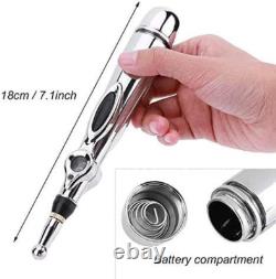 Stylo d'acupuncture (3-en-1) pour soulagement de la douleur et thérapie de massage guérissant la douleur.