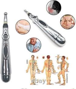 Stylo d'acupuncture (3-en-1) pour soulagement de la douleur et thérapie de massage guérissant la douleur.