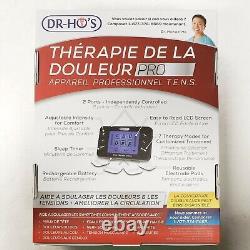 Système de thérapie contre la douleur Pro DR-HO'S, masseur, stimulateur musculaire, unité de soulagement corporel avec électrodes.