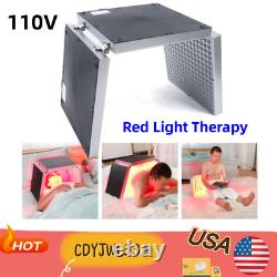 Tableau thérapeutique pliable pour corps en forme avec thérapie par la lumière rouge et thérapie par la lumière infrarouge à proximité