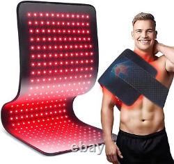 Tapis de thérapie à la lumière rouge LED Infrarouge pour tout le corps pour soulager les douleurs musculaires du dos