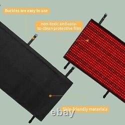 Tapis de thérapie à la lumière rouge à LED Full Body de 2520 Leds pour soulager la douleur corporelle. Aide au sommeil.