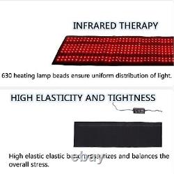 Tapis de thérapie à la lumière rouge pour soulager la douleur corporelle, perdre du poids et réduire l'inflammation.
