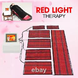 Tapis de thérapie par la lumière rouge infrarouge à LED de 660 et 850 mm pour le soulagement complet de la douleur corporelle.