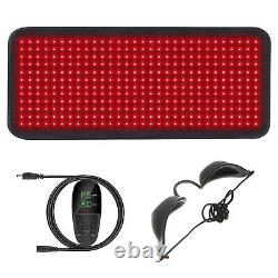 Tapis de thérapie par lumière LED infrarouge rouge pour le soulagement de la douleur musculaire dans le dos et tout le corps aux États-Unis