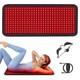 Tapis De Thérapie Par Lumière Rouge Led Infrarouge Pour Tout Le Corps, Dispositif De Soulagement De La Douleur Musculaire Du Dos