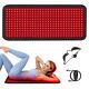 Tapis De Thérapie Par Lumière Rouge, Matelassage En Led Infrarouge Pour Soulagement Des Douleurs Musculaires Du Dos.