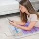 Tapis En Platine Healthyline Avec Onde Interchangeable, Thérapie Pemf, Coussin Chauffant Pour Soulagement De La Douleur